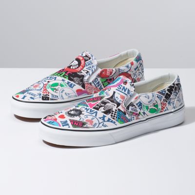vans x uo playing card classic slip on sneaker