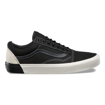 vans old skool dx white black