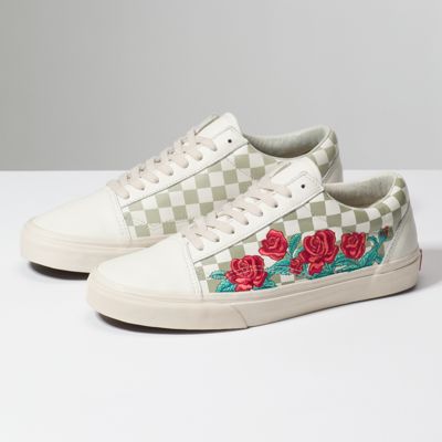 Rose Embroidery Old Skool Dx