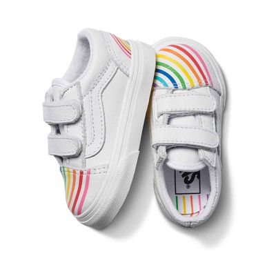 toddler vans rainbow
