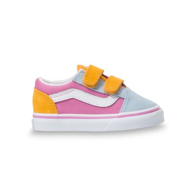 toddler color block vans