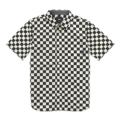 black and white vans checkered shirt