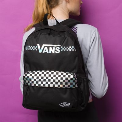 vans backpack with water bottle pocket