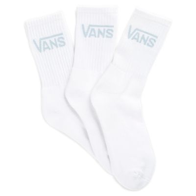 vans white crew socks
