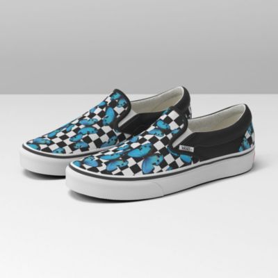 checkered colorful vans