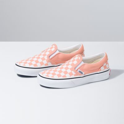 Kids Checkerboard Classic Slip-On | Shop Kids Shoes At Vans