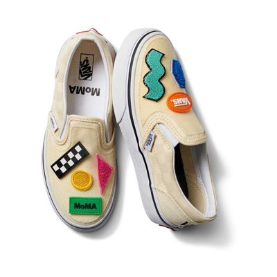 Vans MoMA Kids Classic Slip-On | Shop Kids Shoes At Vans