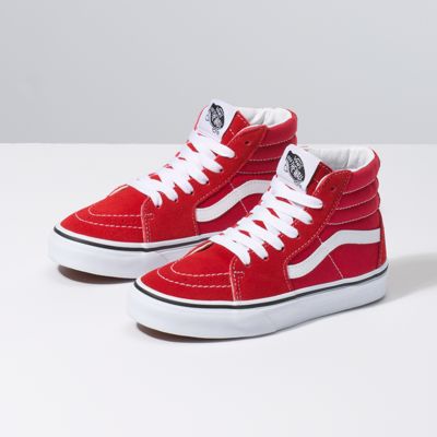 vans hi sk8 red