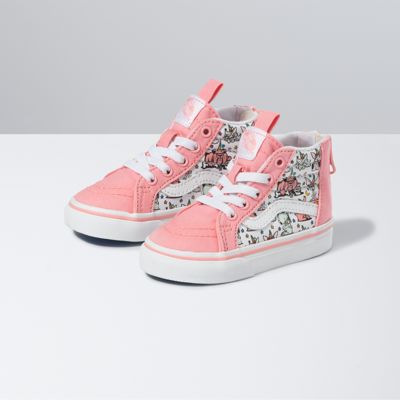 pink high top vans toddler