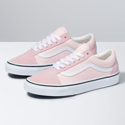 vans old skool skate shoe pink