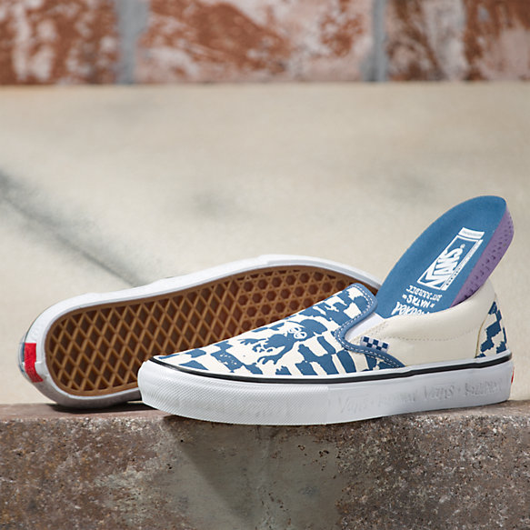 Krooked By Natas For Ray Skate Slip-On Vcu