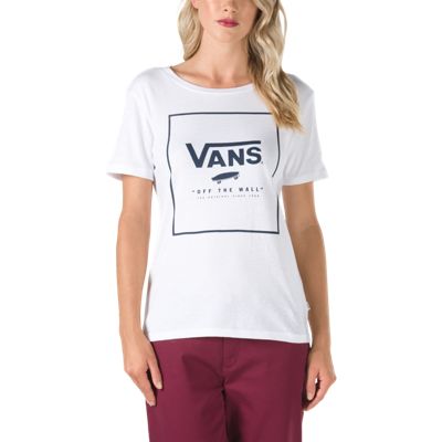 white vans shirt womens