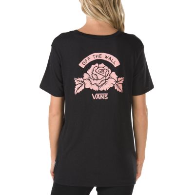 vans shirt roses