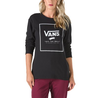 Boxed Long Sleeve T-Shirt | Shop Womens Tees At Vans