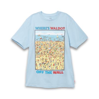 vans wheres waldo shirt