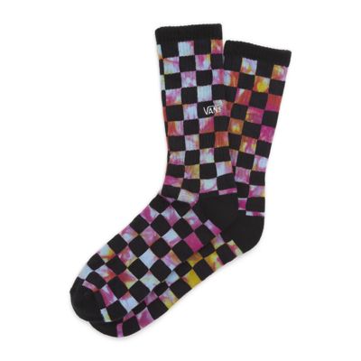 Trippy Checkerboard Crew Sock | Shop 