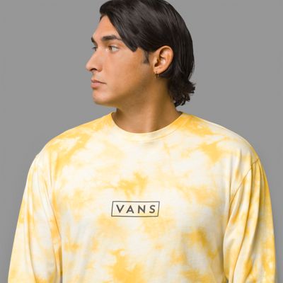 vans yellow shirt long sleeve