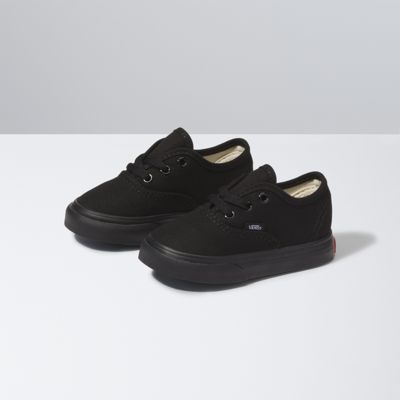 vans black toddler shoes