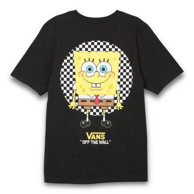 Vans X SpongeBob Kids Spotlight Pocket T-Shirt | Shop Boys Tops At Vans