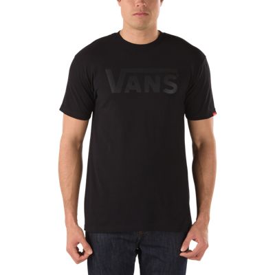 vans classic t shirt black