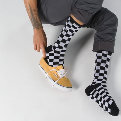 Checkerboard Crew Sock | Shop Mens 