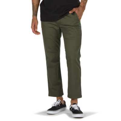 vans cropped chinos