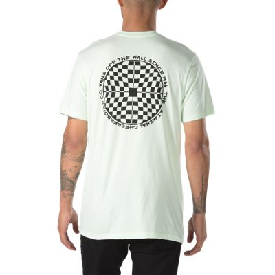 checkerboard shirt vans
