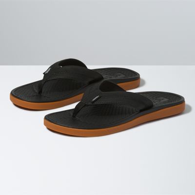 Details about   Vans UltraCush Sea Esta Men's Flip Flop Sandals Black White New 12