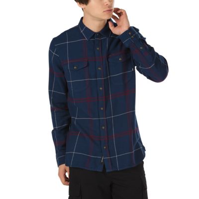 vans tailored fit flannel