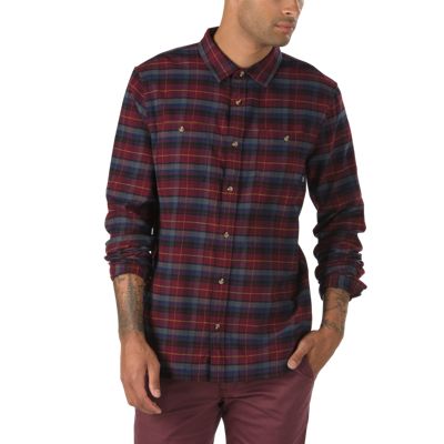 vans banfield flannel shirt