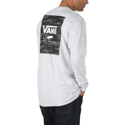 vans t shirt with back print