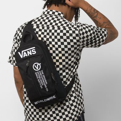 vans sling bag checkerboard