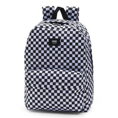rainbow checkerboard vans backpack