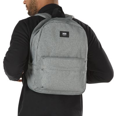vans gray backpack