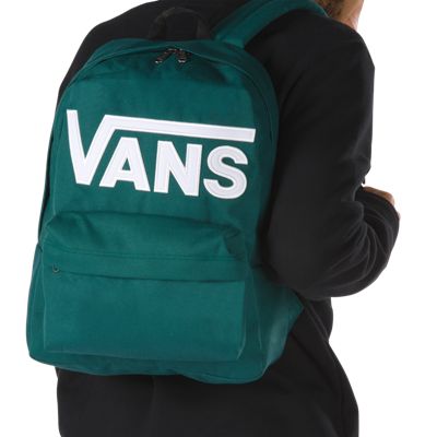 dark green vans backpack