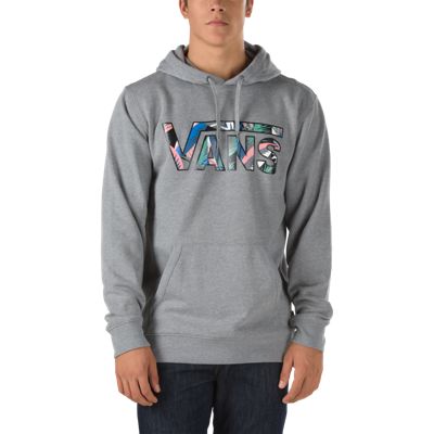 vans classic hoodie grey