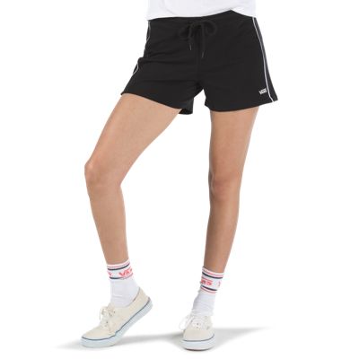 vans with athletic shorts
