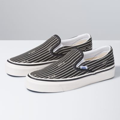 slip on vans off the wall