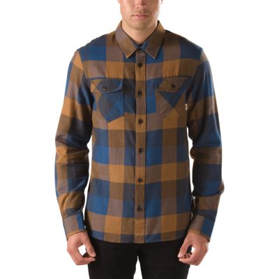 vans flannel shirt mens