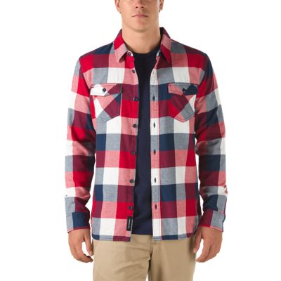 vans flannel shirt mens