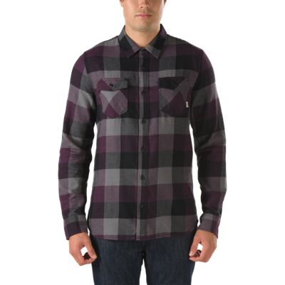 vans flannel shirt mens