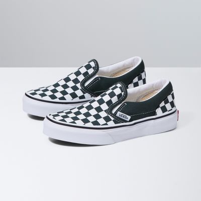 Kids Checkerboard Classic Slip-On | Shop Kids Shoes At Vans