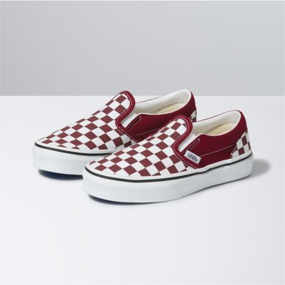 Kids Checkerboard Classic Slip-On | Shop Kids Shoes At Vans