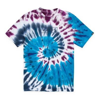 vans off the wall tie dye shirt