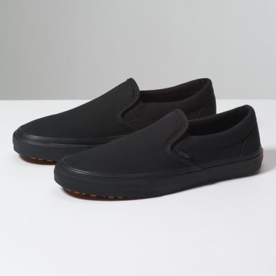 black non slip shoes vans