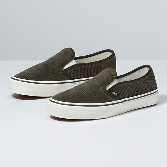 Corduroy & Sherpa Slip-On SF | Shop Classic Shoes At Vans