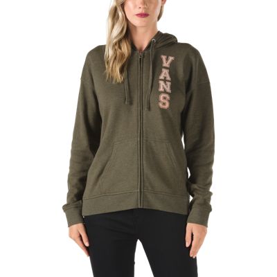 Sporty Zip Hoodie | Shop Womens Sweatshirts At Vans