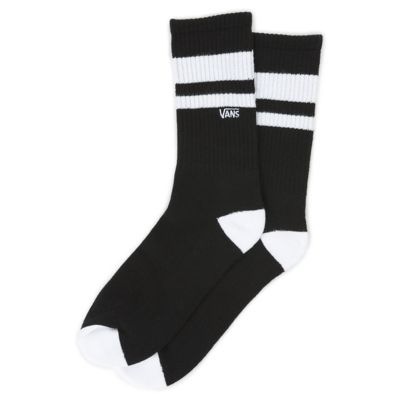 black vans white socks