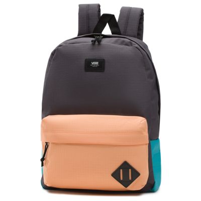 color block vans backpack