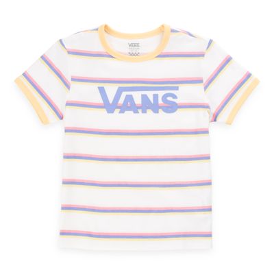 pink and white vans shirt